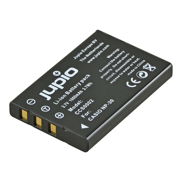 JUPIO Baterie Jupio NP-30 / NP-60 / L1812A / SLB-1137 / D-Li2 / KLIC5000 for Casio / Fuji /HP/ Kodak/ Pentax 1000 mAh