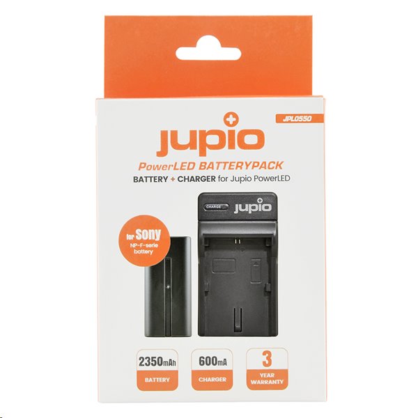 JUPIO Set Jupio Batterypack NP-F550 + nabíječka