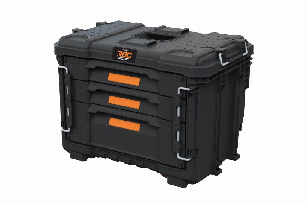 KETER Box Keter ROC Pro Gear 2.0 se třemi zásuvkami