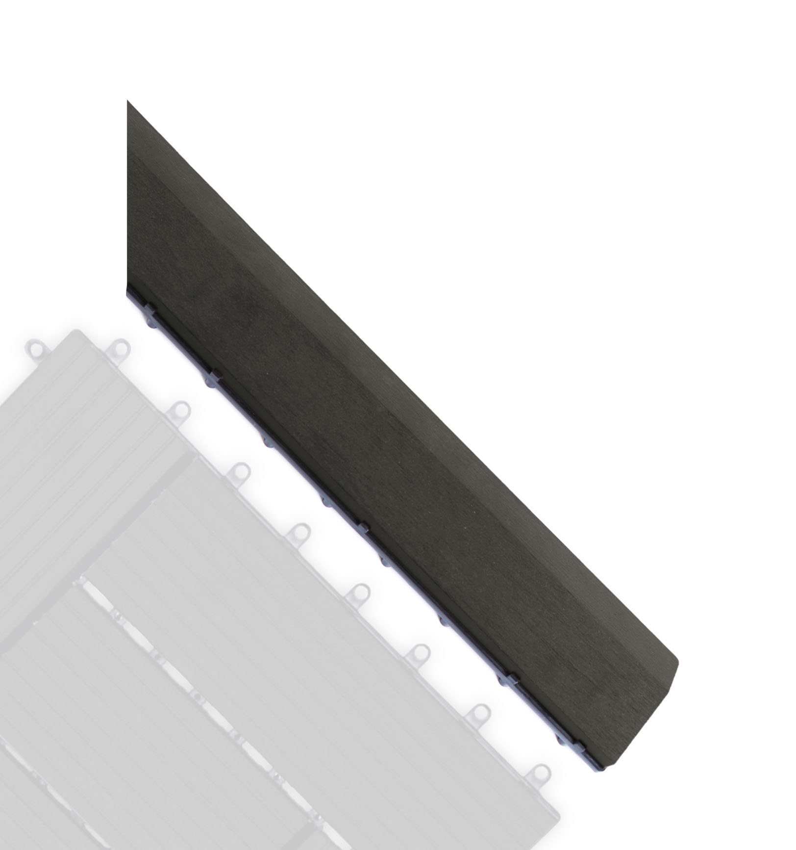 G21 Přechodová lišta G21 pro WPC dlaždice Eben, 38,5x7,5 cm rohová (pravá)