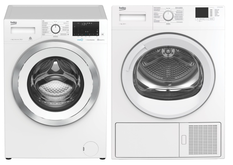 Set BEKO WUE6536CSX0C + HDF7412CSRX SLIM