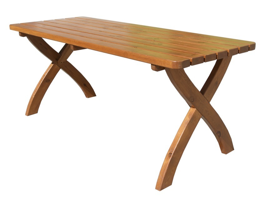 ROJAPLAST Rojaplast STRONG MASIV zahradní stůl dřevěný - 160 cm