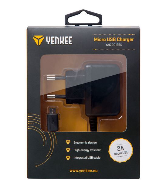 YENKEE YENKEE YAC 2016BK Micro USB Nabíječka 2A