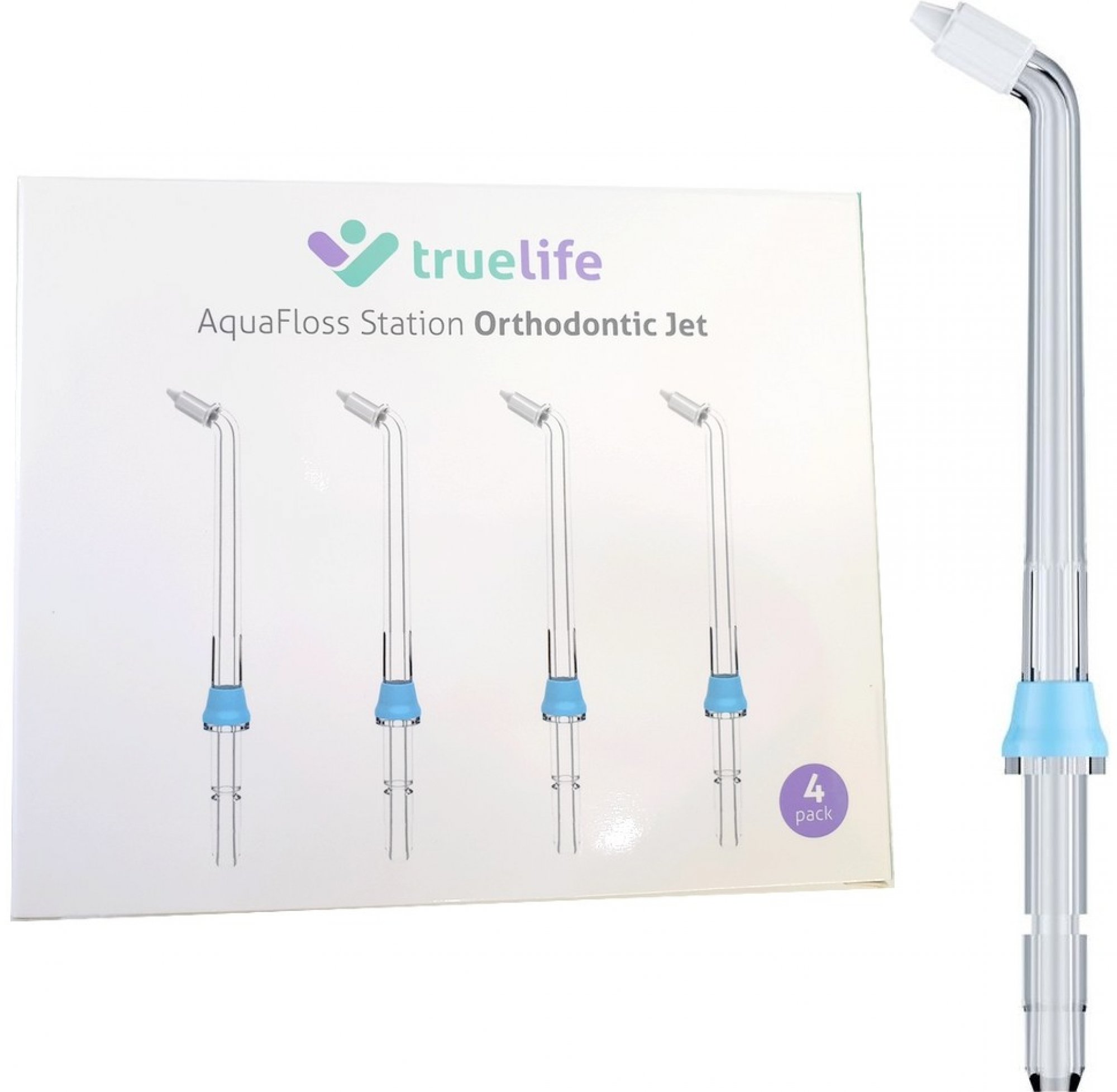 TRUELIFE TrueLife AquaFloss Station Orthodontic Jet 4ks