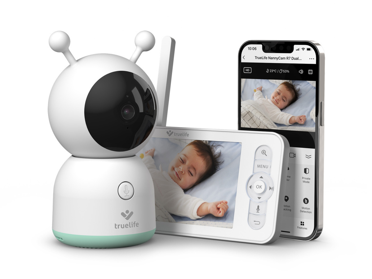 TrueLife NannyCam R7 Dual Smart – Dětská chůvička, co má za ušima