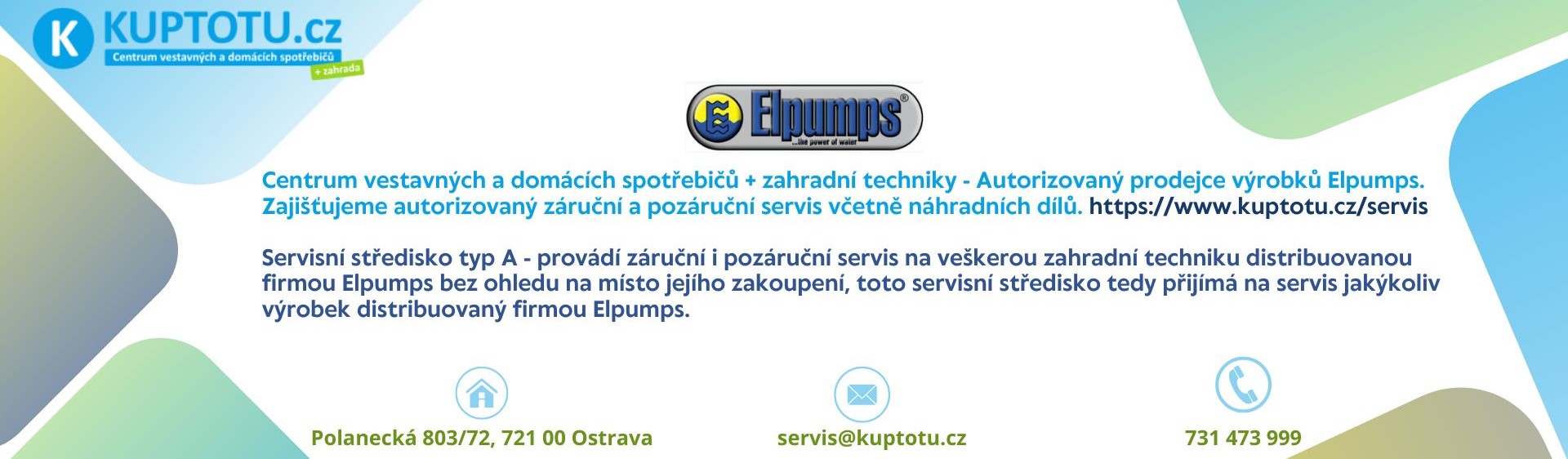 Servis - Elpumps