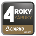 CIARKO + Záruka 4 roky ZDARMA