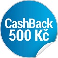 Candy + CashBack 500,-