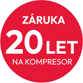 HOOVER + Záruka 20 let na KOMPRESOR