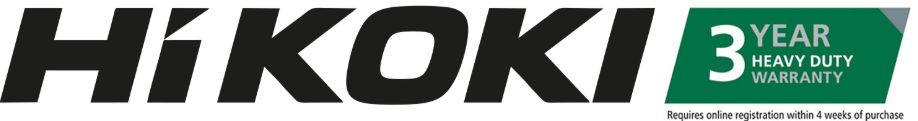 Hikoki 3 roky záruka